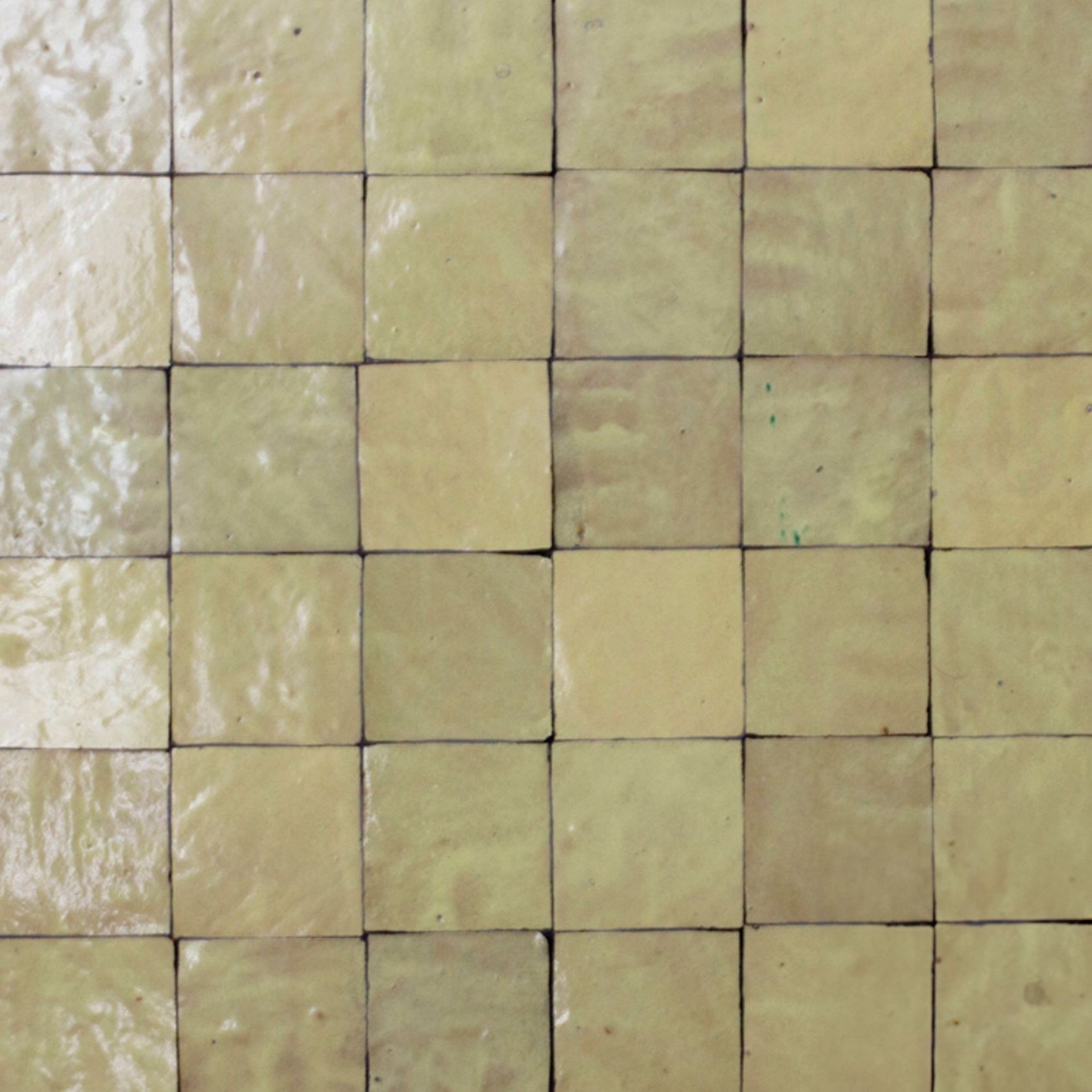 Moroccan Zelige Butter Terracotta 100x100x13mm gallery detail image