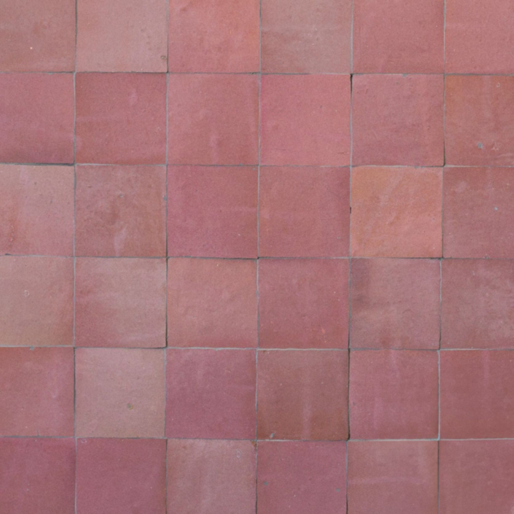 Moroccan Zelige Cerise Terracotta 100x100x13mm gallery detail image