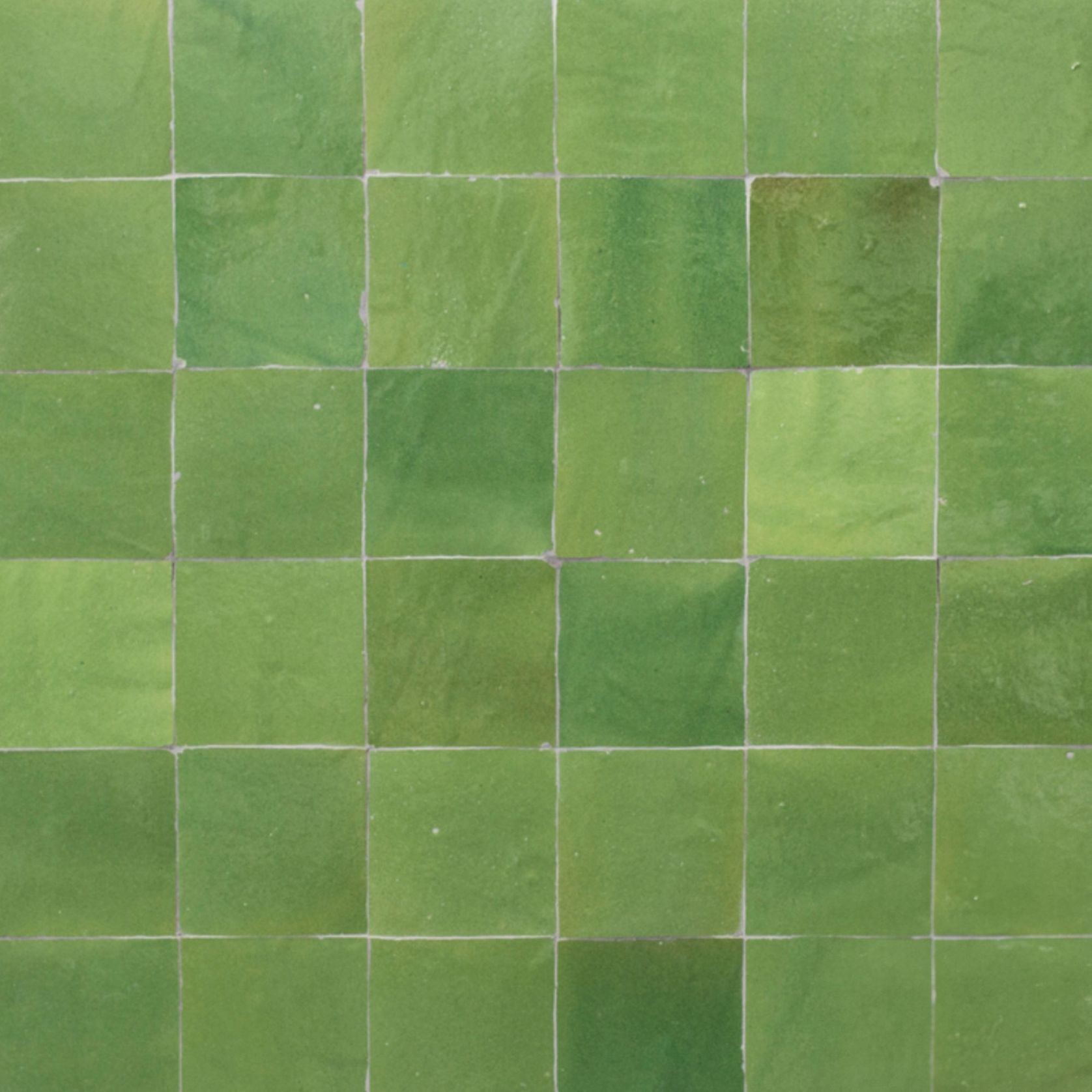 Moroccan Zelige Lime Terracotta 100x100x13mm gallery detail image