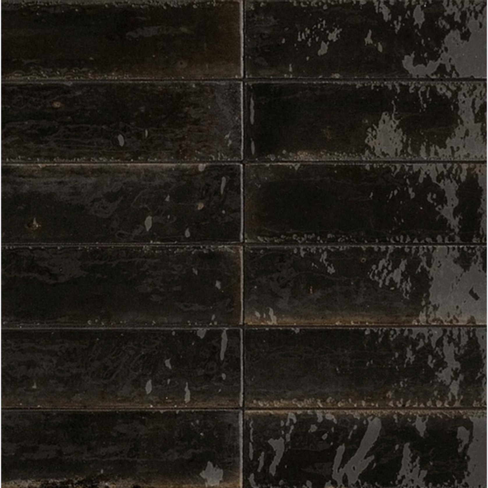 Arendal Black Gloss 240x60x10mm gallery detail image