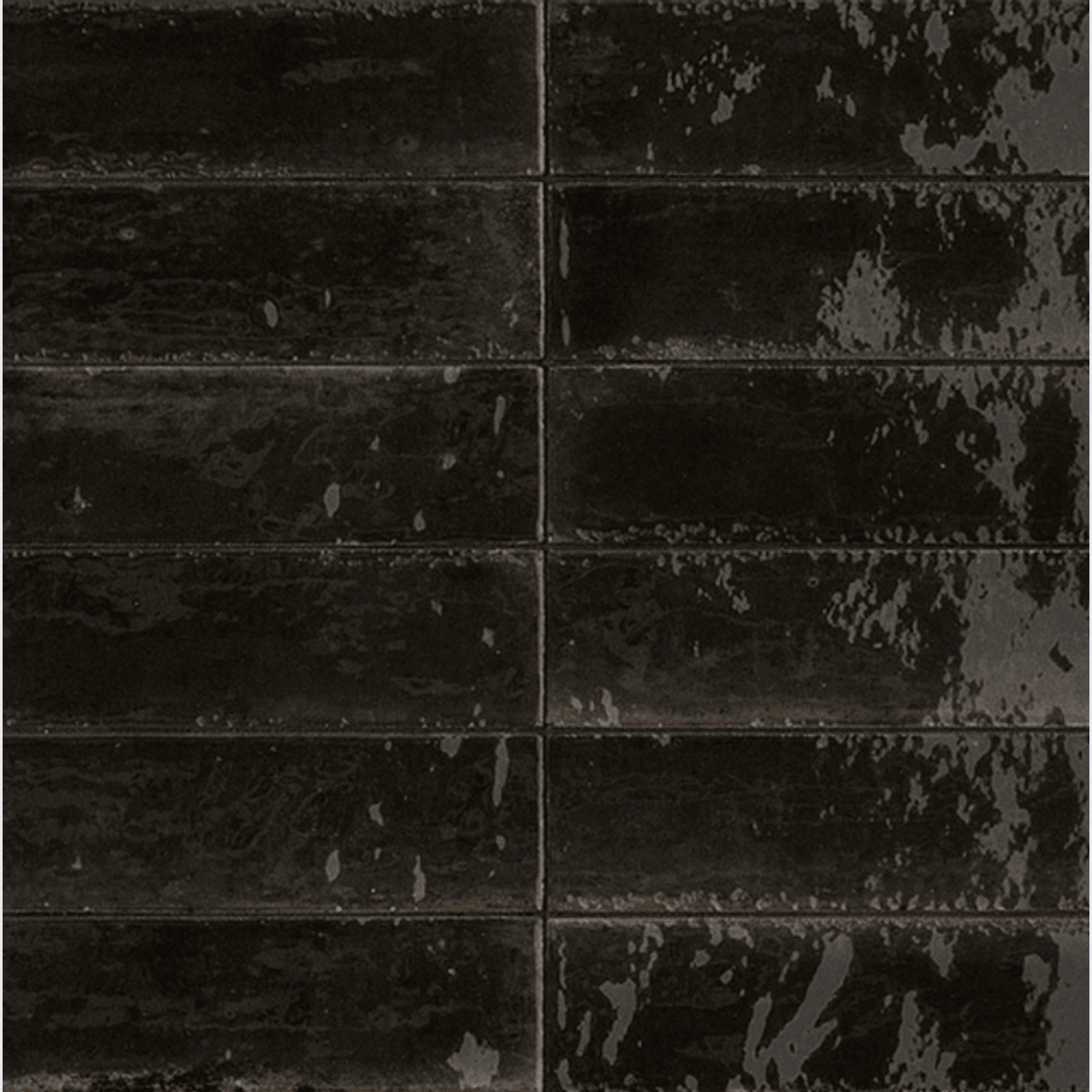 Arendal Black Gloss 240x60x10mm gallery detail image