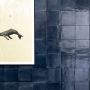 Riad Blu Gloss 150x150mm Wall Tile gallery detail image