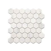 Carrara Mosaic Hexagon Wall Tiles gallery detail image