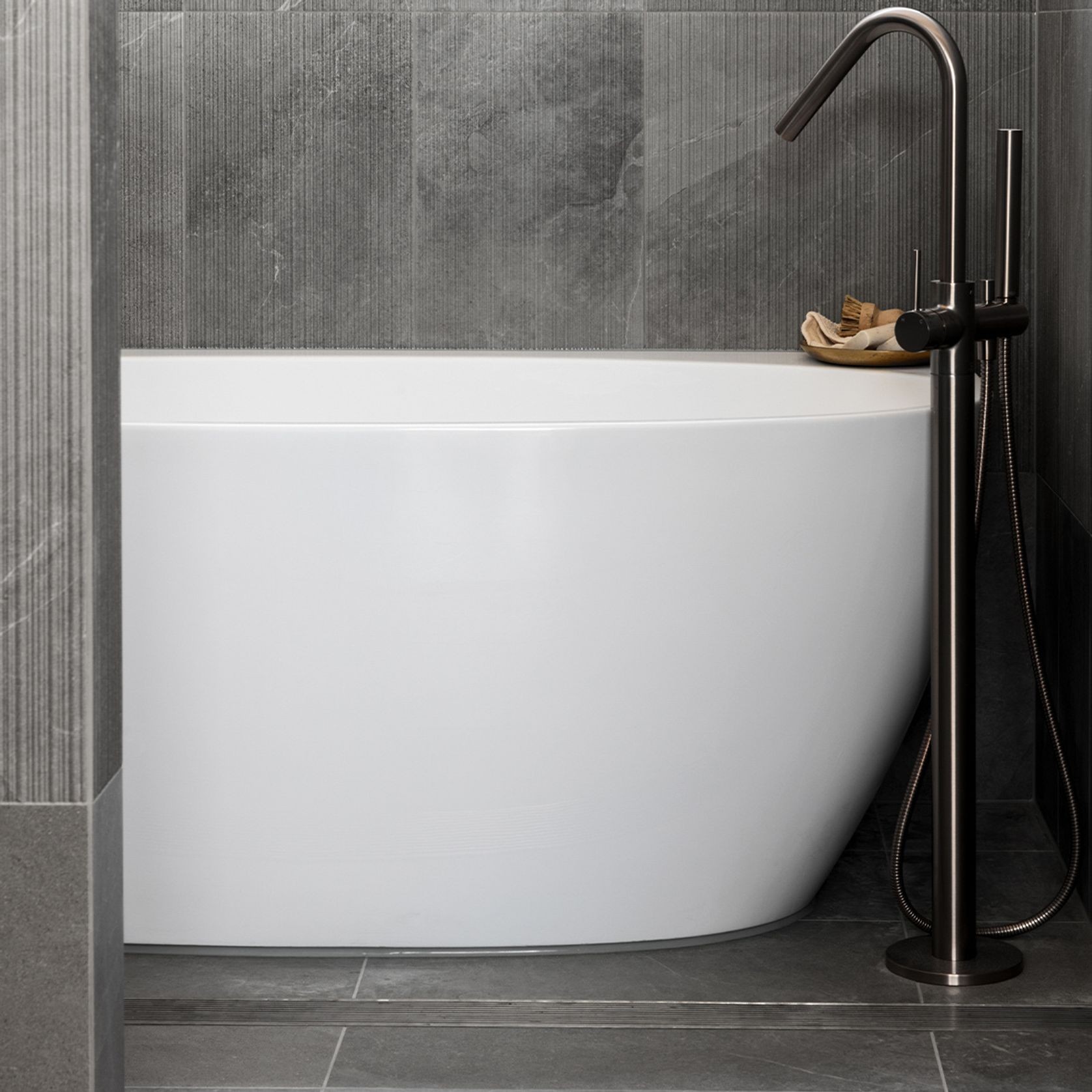 Hellin Grey Line | Perini Tiles gallery detail image