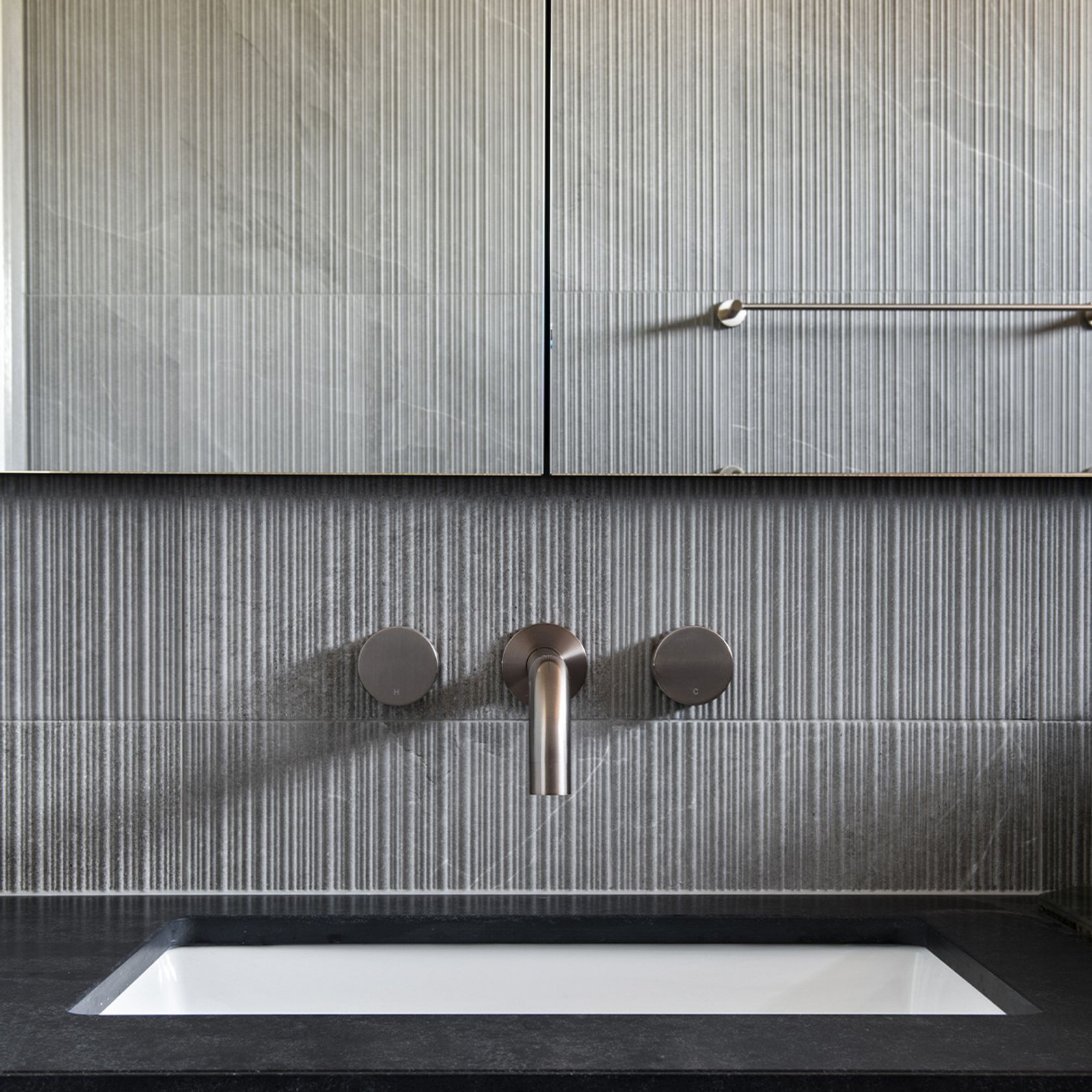 Hellin Grey Line | Perini Tiles gallery detail image