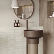 Cinder Brick Salt 3D | Perini Tiles gallery detail image