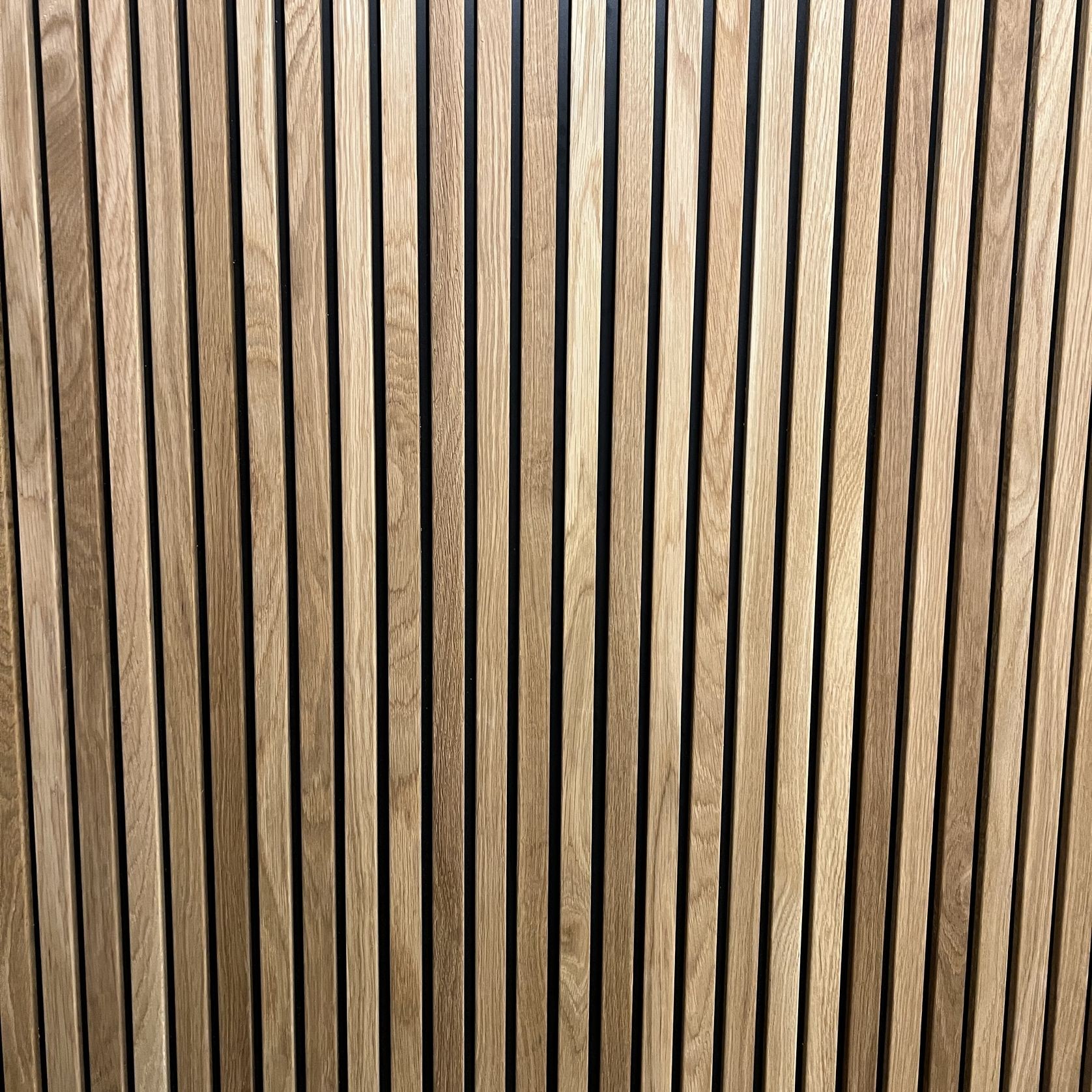 Timber Slat Feature Wall —Solid Oak gallery detail image