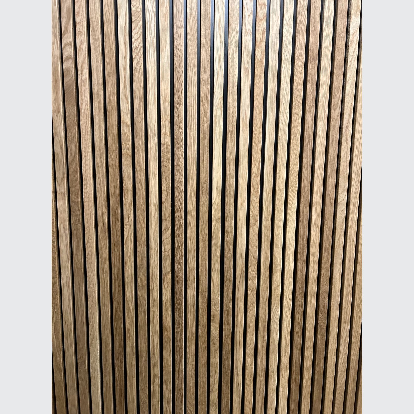 Timber Slat Feature Wall —Solid Oak gallery detail image