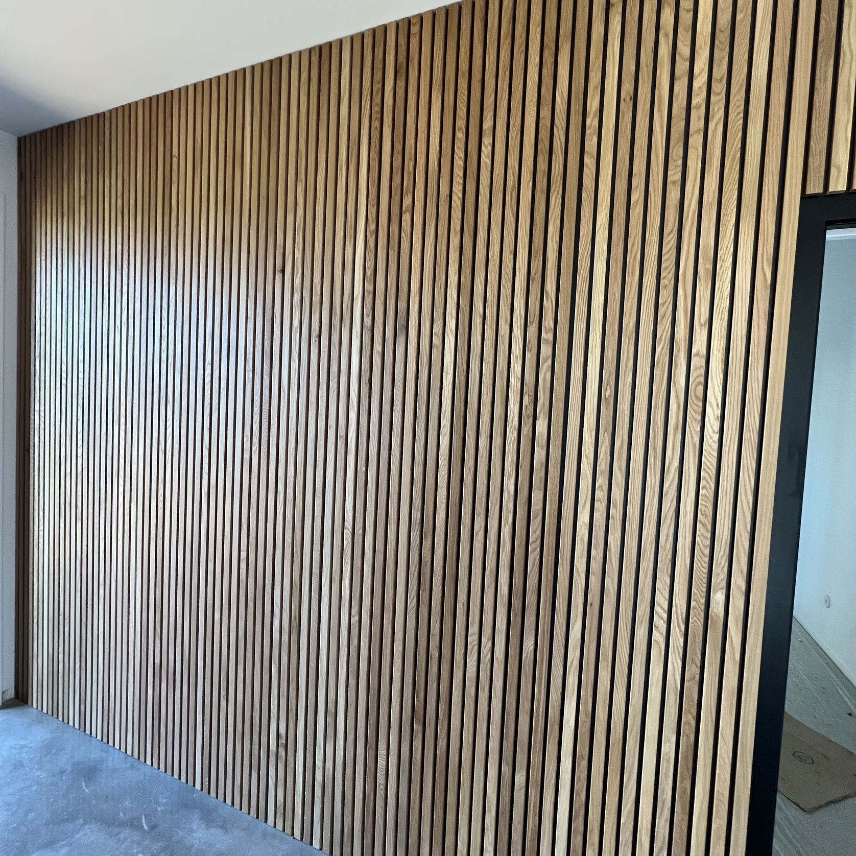Timber Slat Feature Wall —Solid Oak gallery detail image