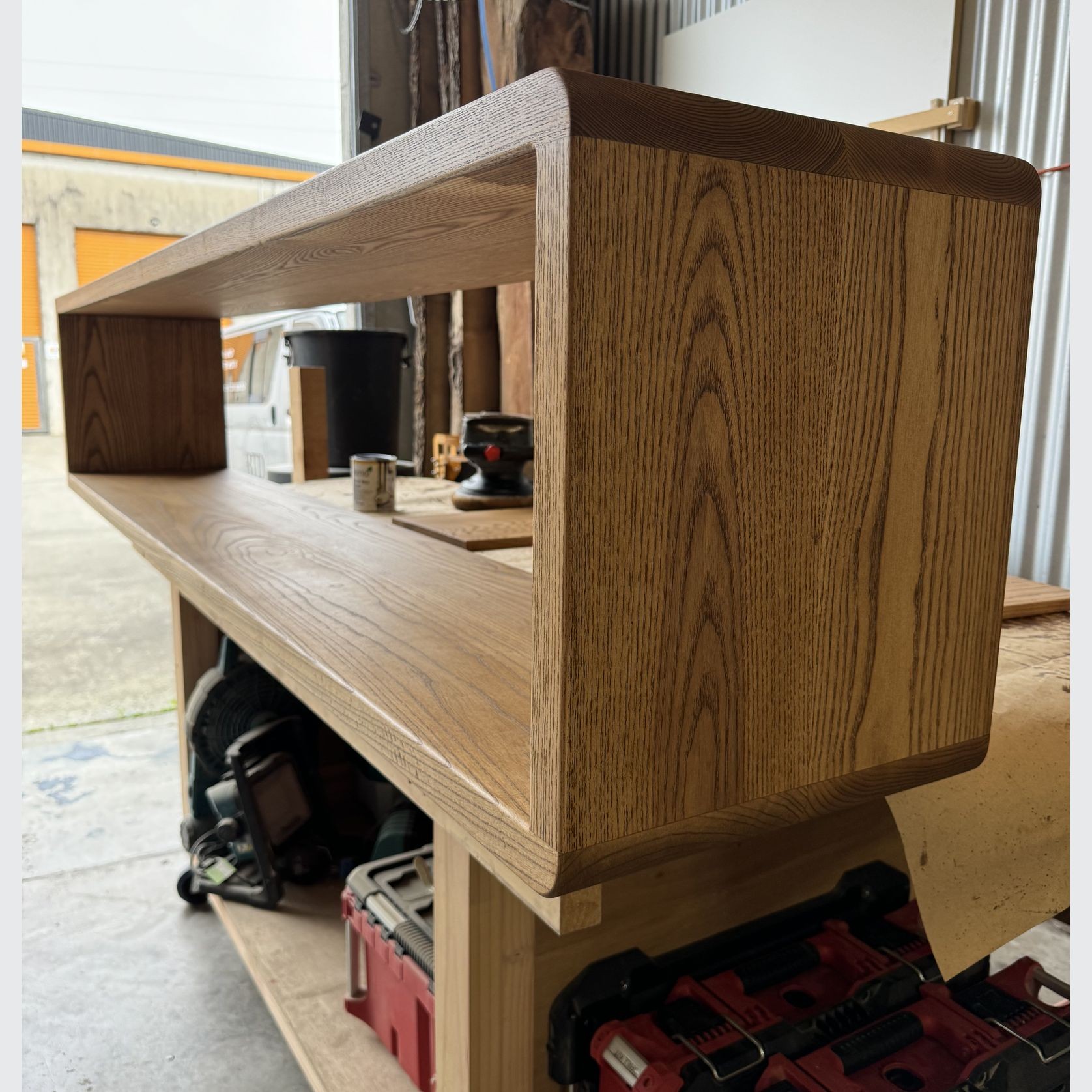 Bespoke Floating Wall Unit — American White Ash gallery detail image