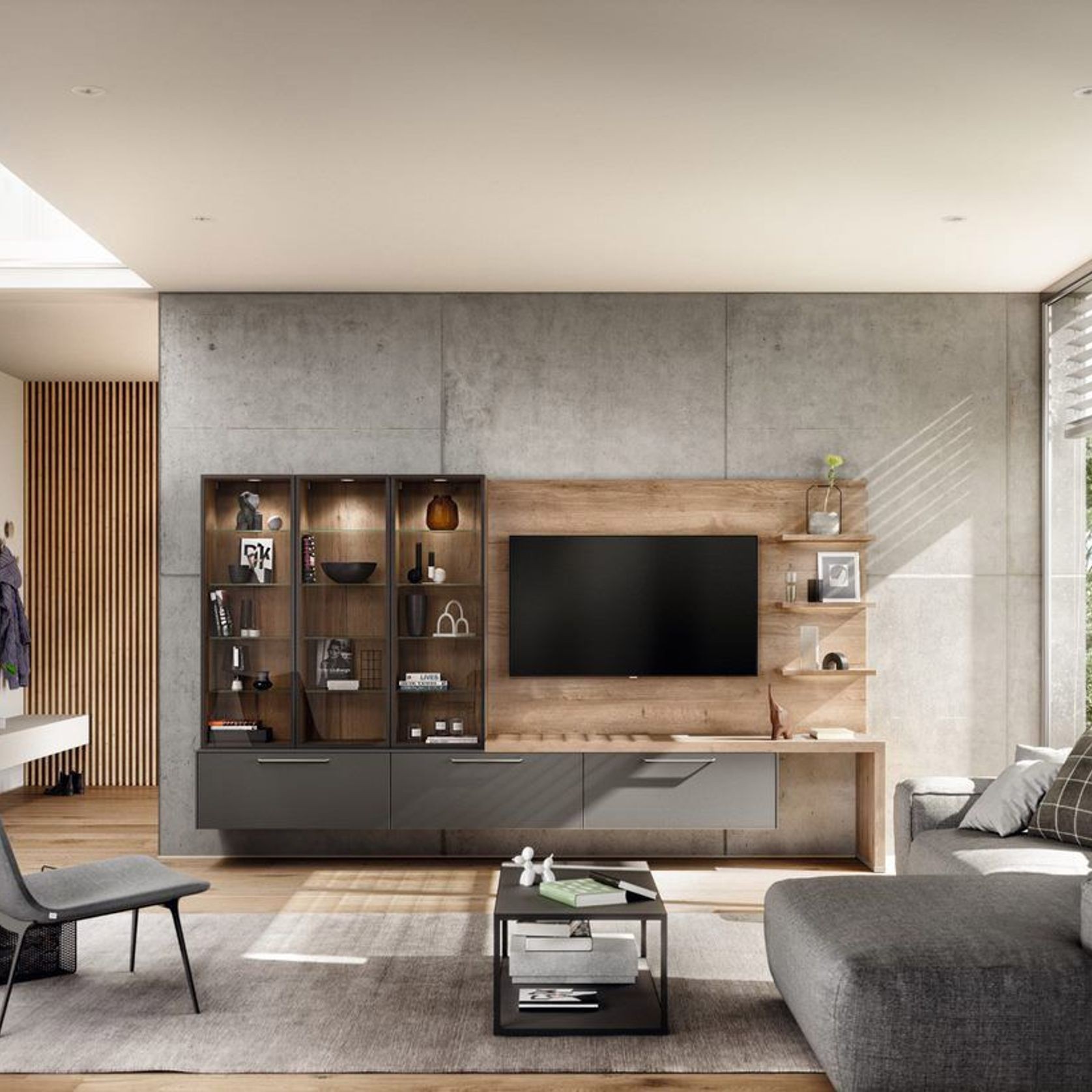 Living Room Shelving Systems gallery detail image