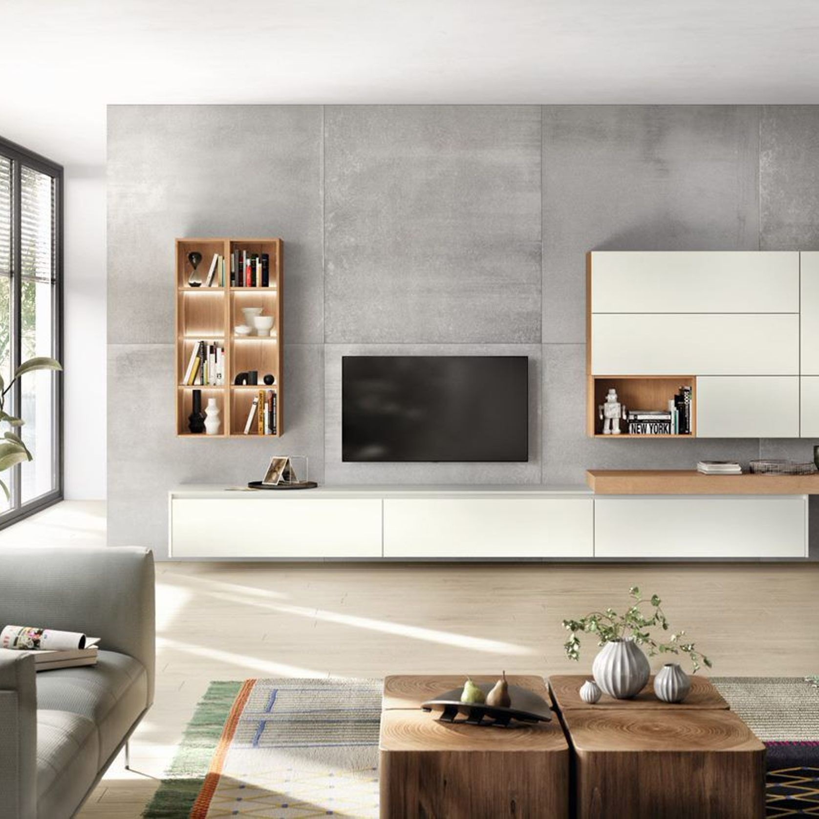 Living Room Shelving Systems gallery detail image