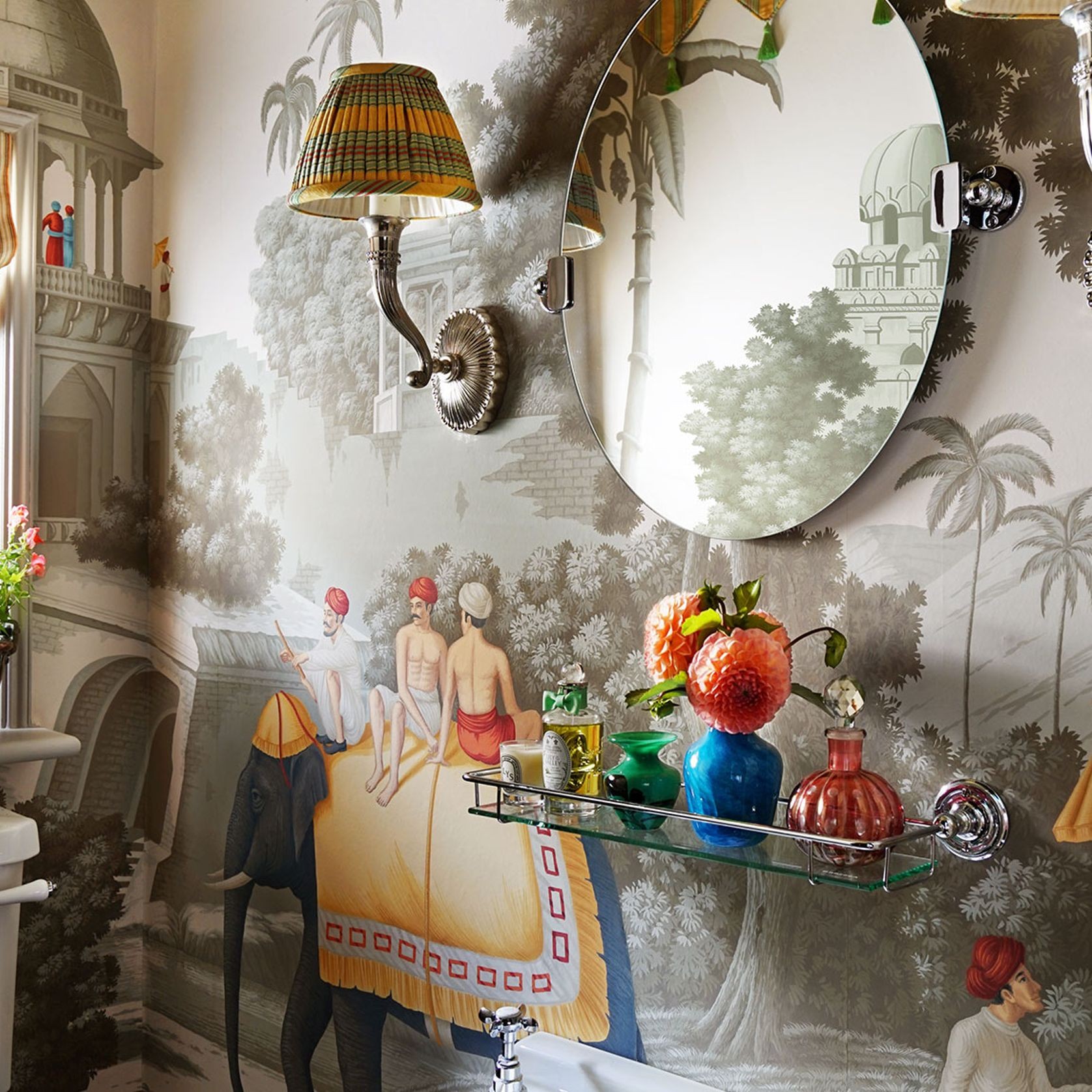 De Gournay Early Views of India | Wallpaper gallery detail image