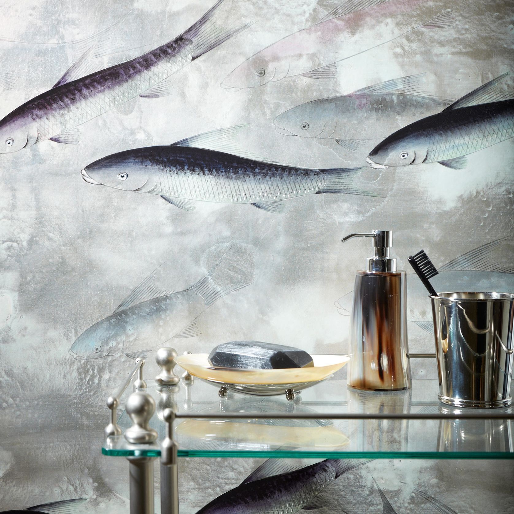 De Gournay Fishes | Wallpaper gallery detail image