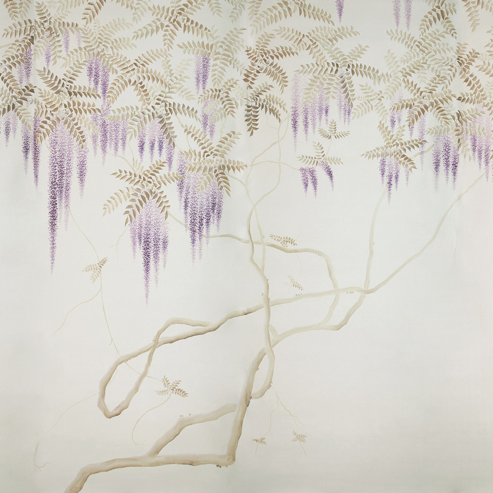 De Gournay Wisteria | Wallpaper gallery detail image