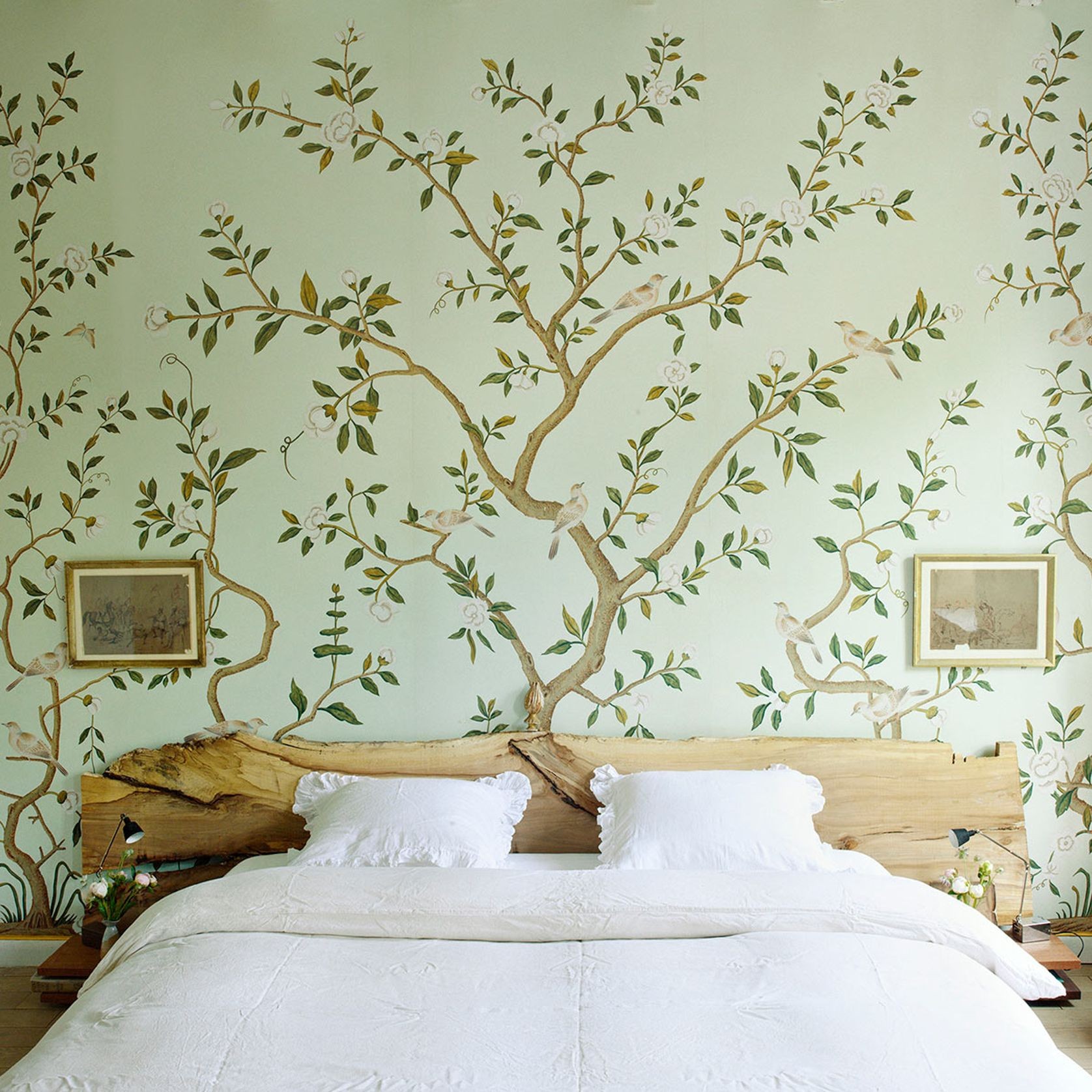 De Gournay Gustavian Garden | Wallpaper gallery detail image
