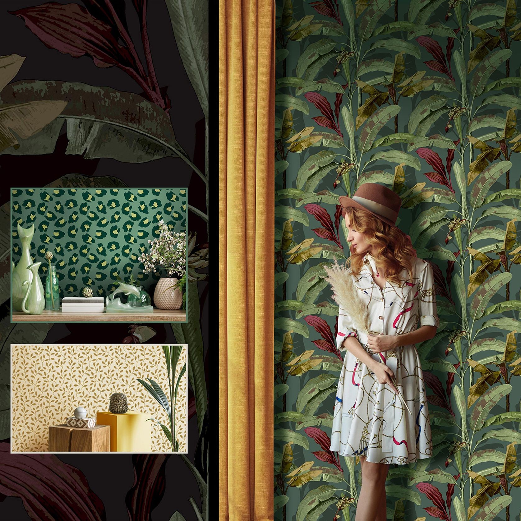 Flora Wallpaper gallery detail image
