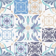 Moroccan Tile Pattern Wallpaper gallery detail image