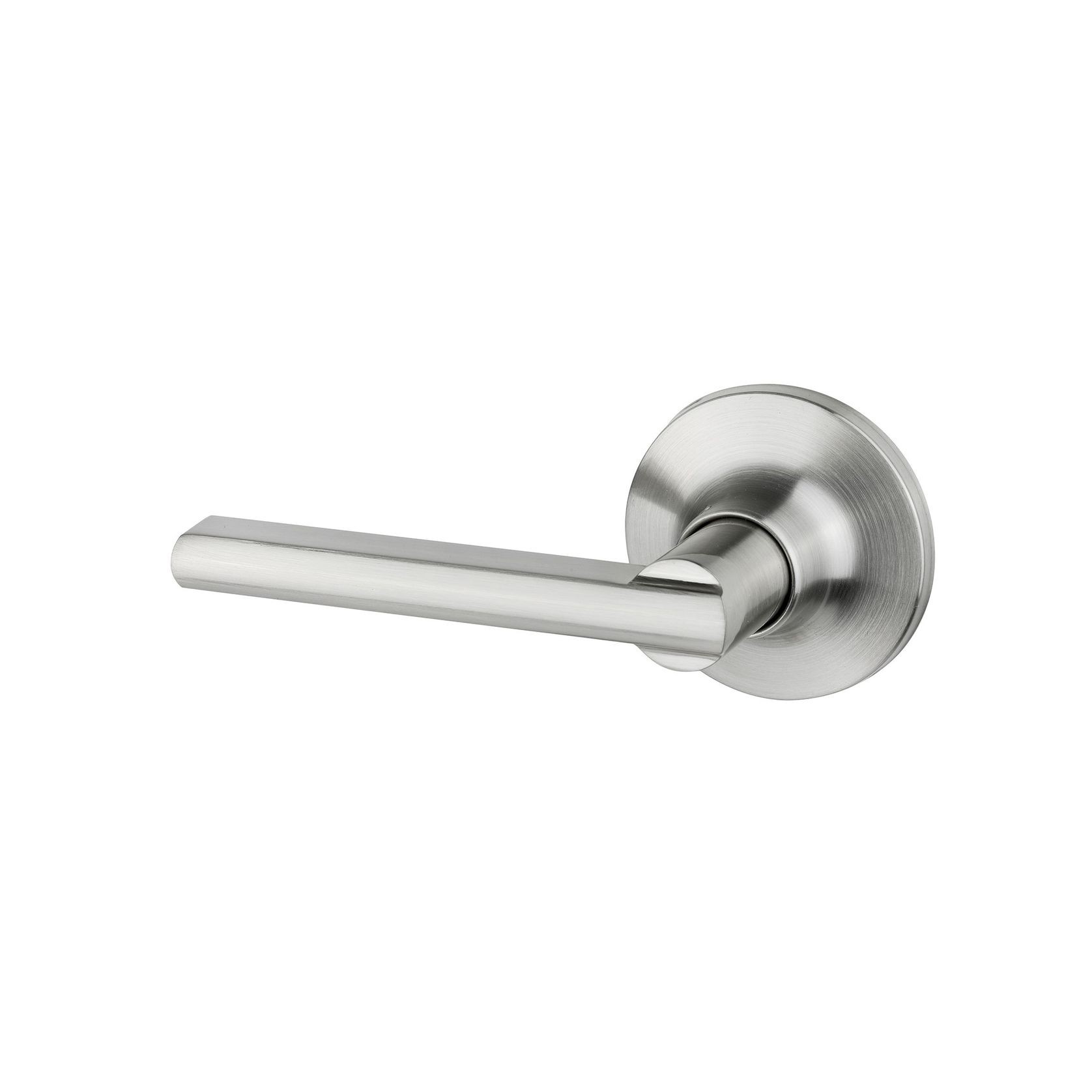 Austin Passage Lever Handle Satin Nickel gallery detail image