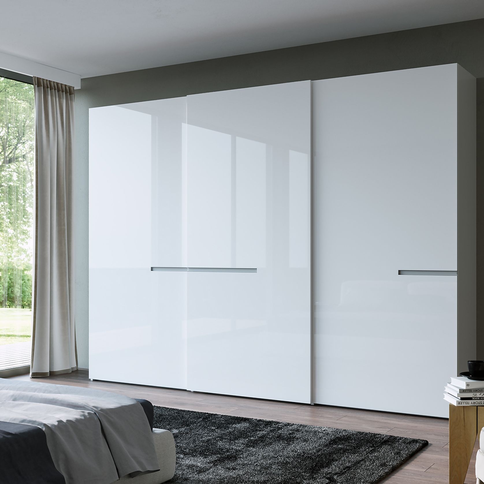 Cinetto Volo Sliding System for Overlapping Doors gallery detail image
