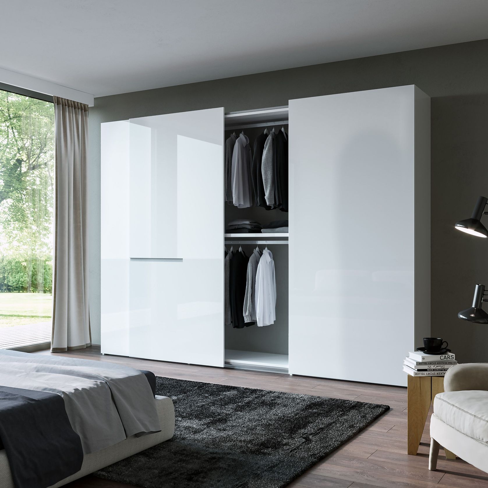 Cinetto Volo Sliding System for Overlapping Doors gallery detail image