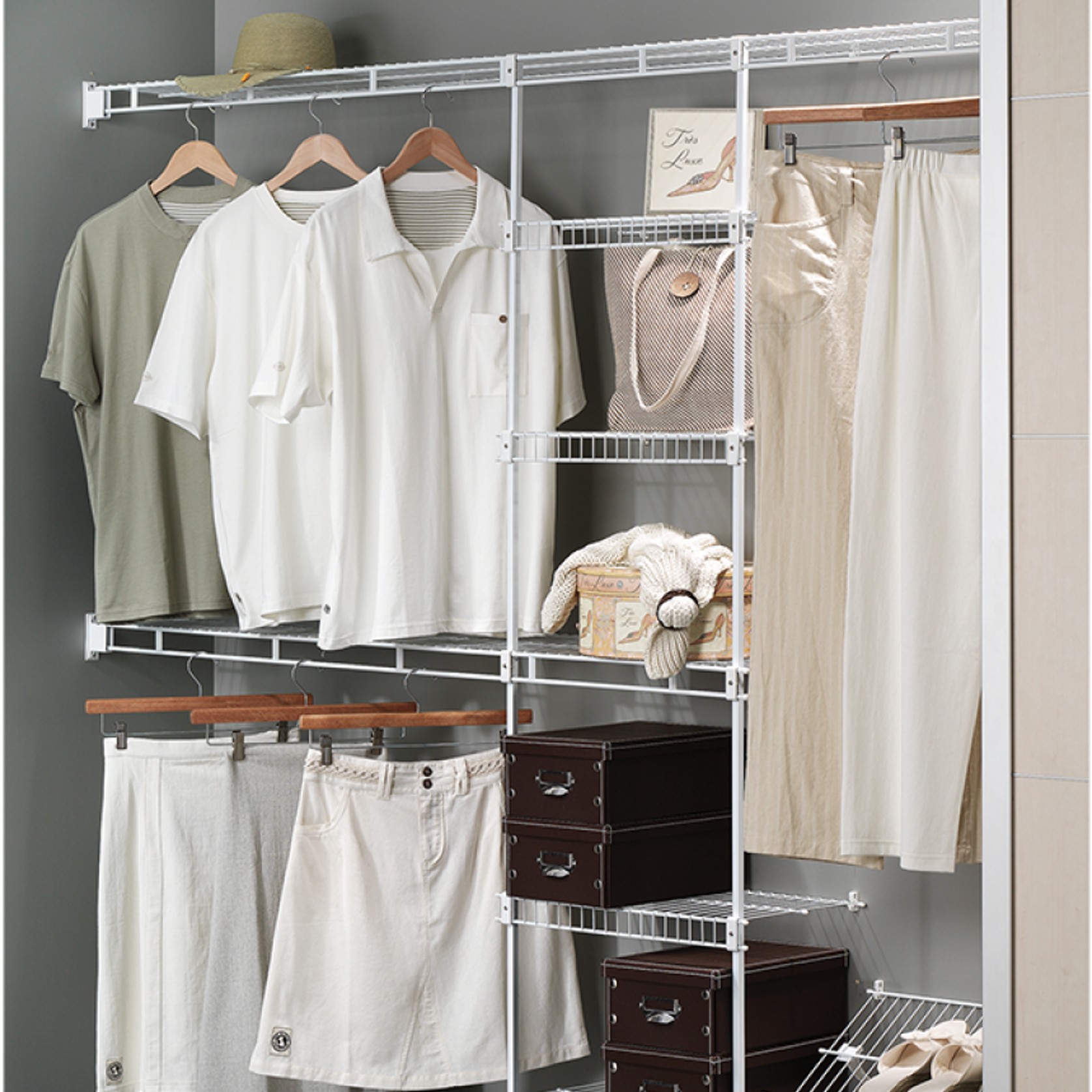 Juralco Wire Wardrobe Organisers gallery detail image