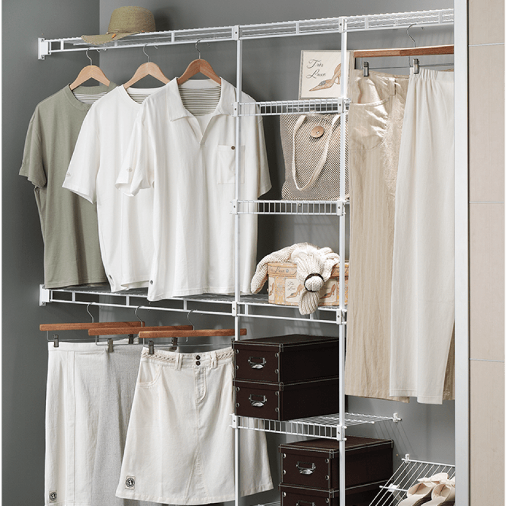 Juralco Wire Wardrobe Organisers gallery detail image