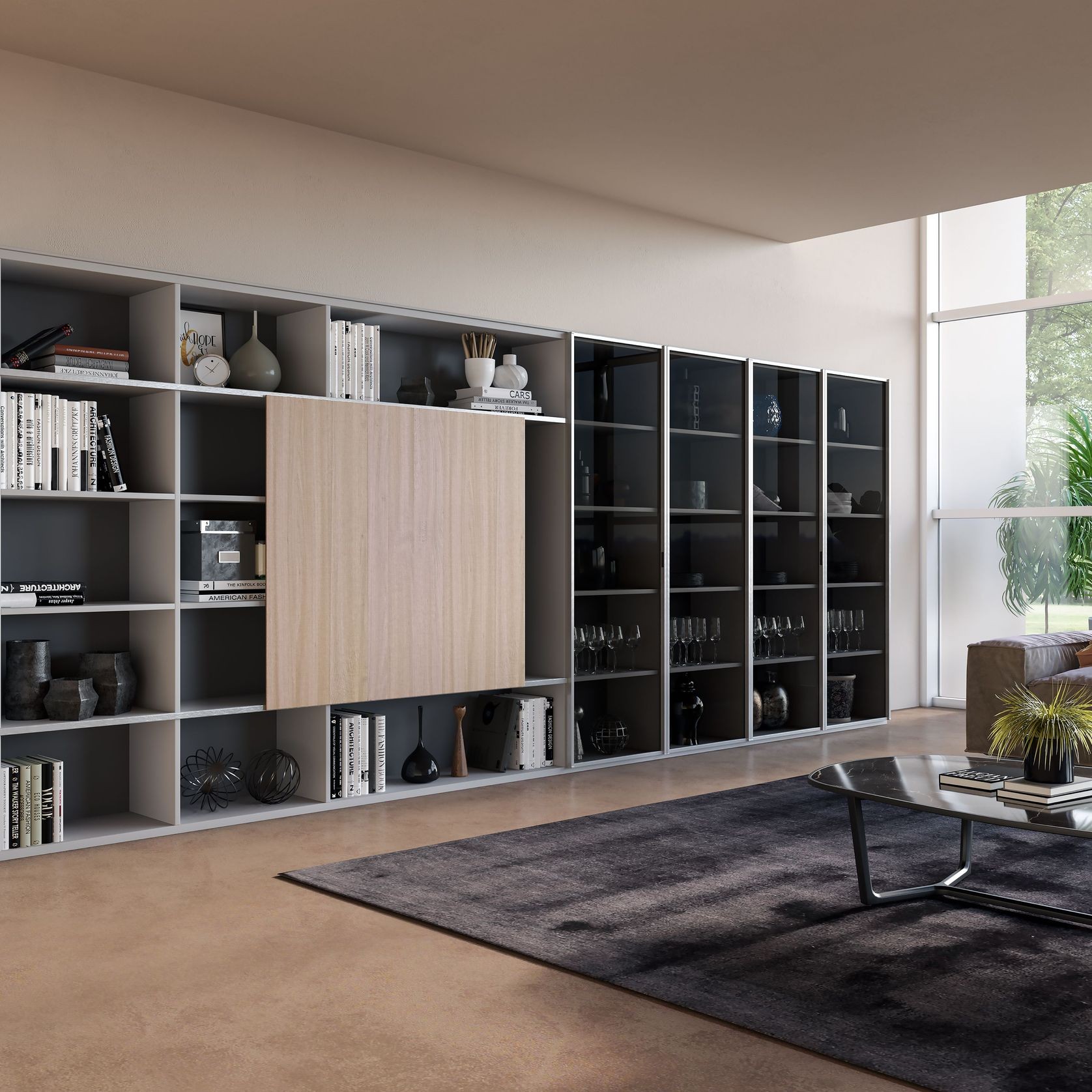 Cinetto Idea One Way Sliding System gallery detail image