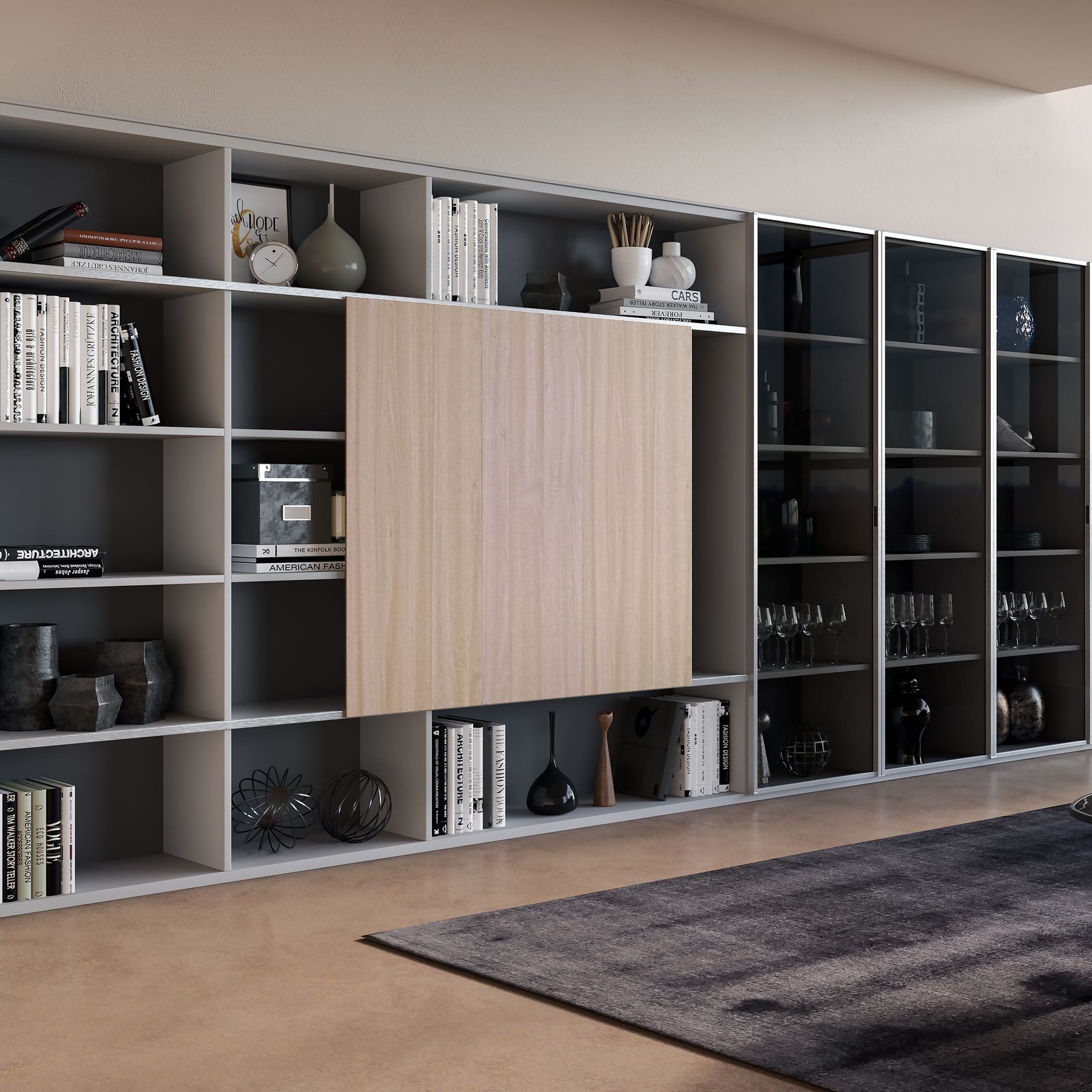 Cinetto Idea One Way Sliding System gallery detail image