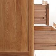 Seattle Natural Solid Oak Double Wardrobe gallery detail image