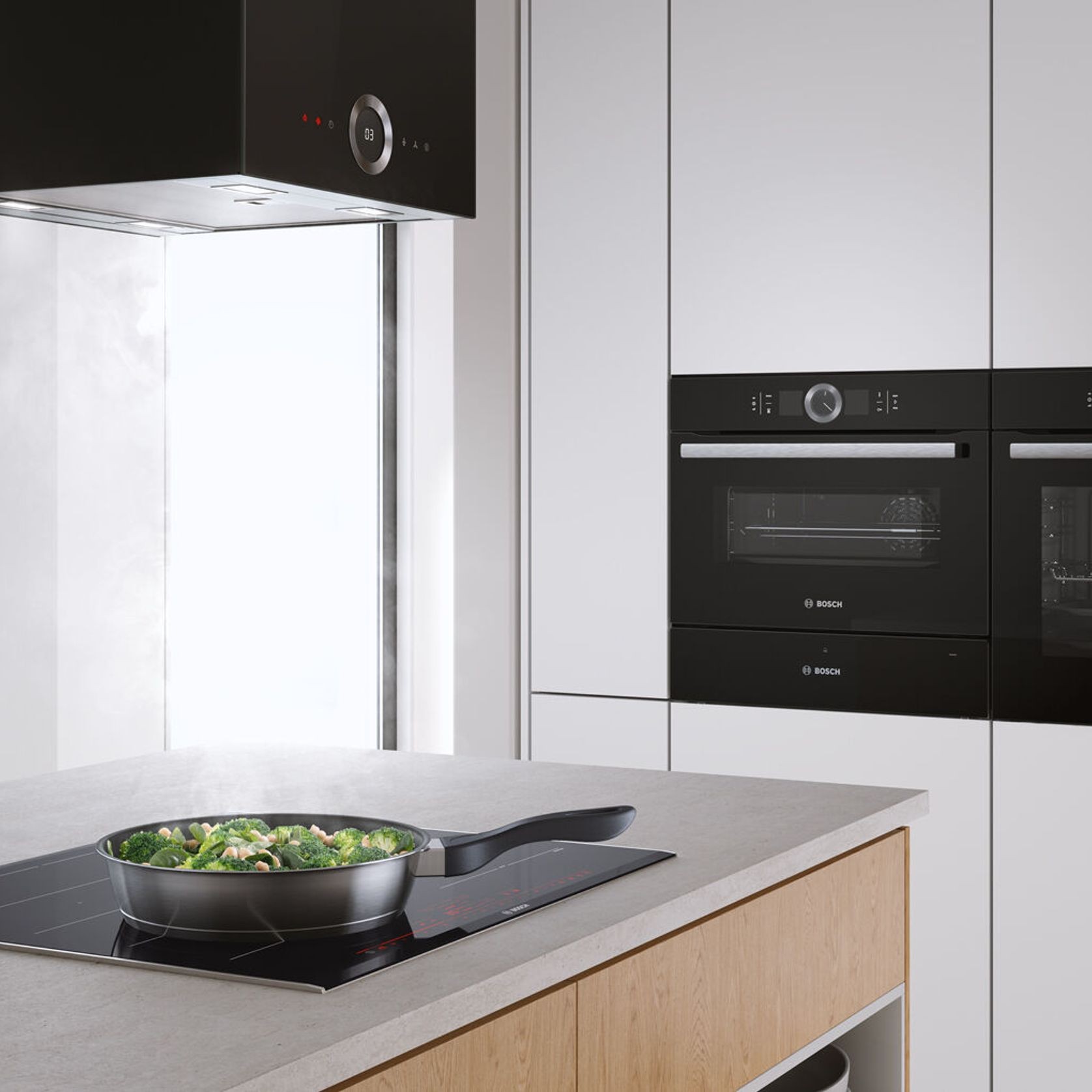 BOSCH Series 8 Warming drawer 60 x 14 cm Black ArchiPro NZ