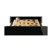 Smeg Dolce Stil Novo 15cm Sommelier Drawer - Black gallery detail image