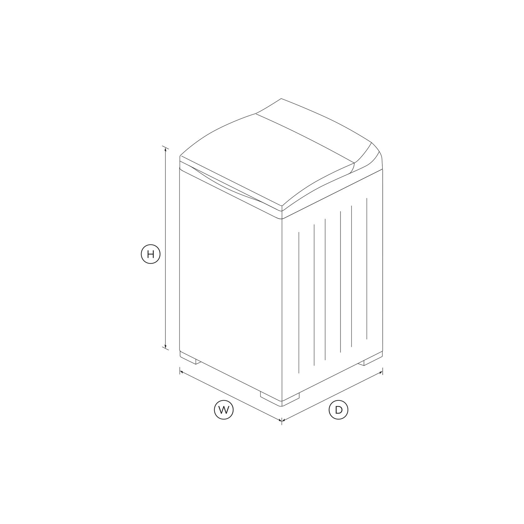 Top Loader Washing Machine, 5.5kg ArchiPro NZ