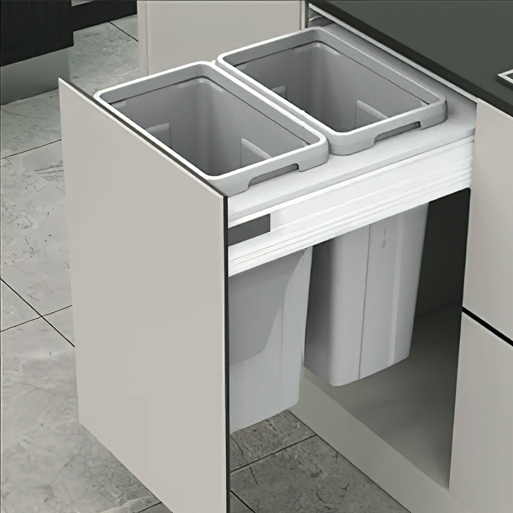 Krome Twin Bin 54L [2x27L] gallery detail image