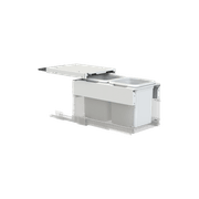 Concelo entro 2x13L for Blum MERIVOBOX 350mm Silk White gallery detail image