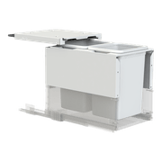 Concelo entro 2x20L for Blum MERIVOBOX 400mm Silk White gallery detail image