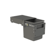 Hideaway Compact Bin 1 x 15L Bucket | Door Pull gallery detail image