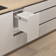 Hideaway Compact Bin 1 x 15L Bucket | Door Pull gallery detail image