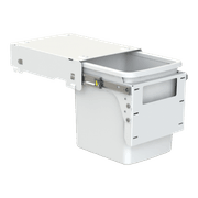 Hideaway Compact Bin 1 x 15L Bucket | Door Pull gallery detail image