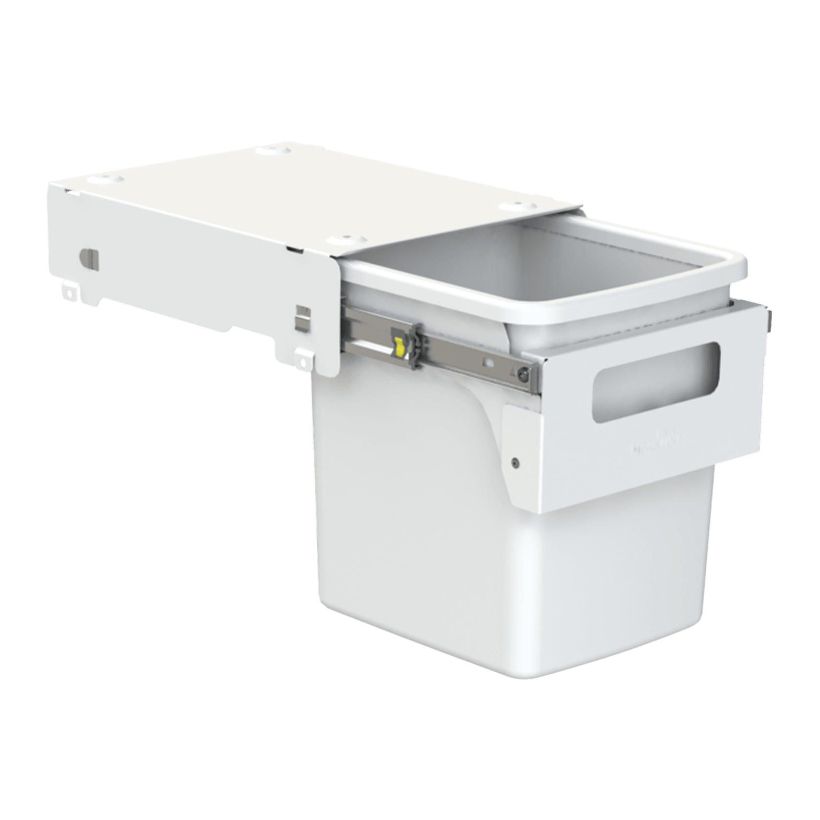 Hideaway Compact Bin 1 x 15L Bucket | Handle Pull gallery detail image