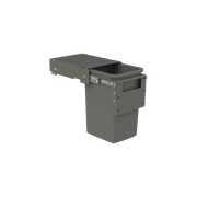 Hideaway Compact Bin 1 x 20L Bucket | Door Pull gallery detail image