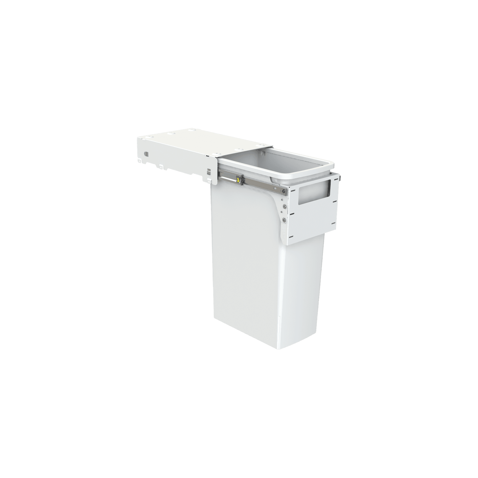 Hideaway Compact Bin 1 x 40L Bucket | Door Pull gallery detail image