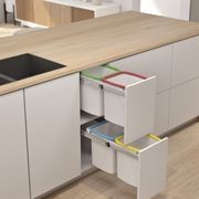 Hideaway Compact Bins 2 x 13L Buckets | Door Pull gallery detail image