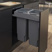 Concelo Waste Bin 2 x 35L Buckets | Door Pull gallery detail image