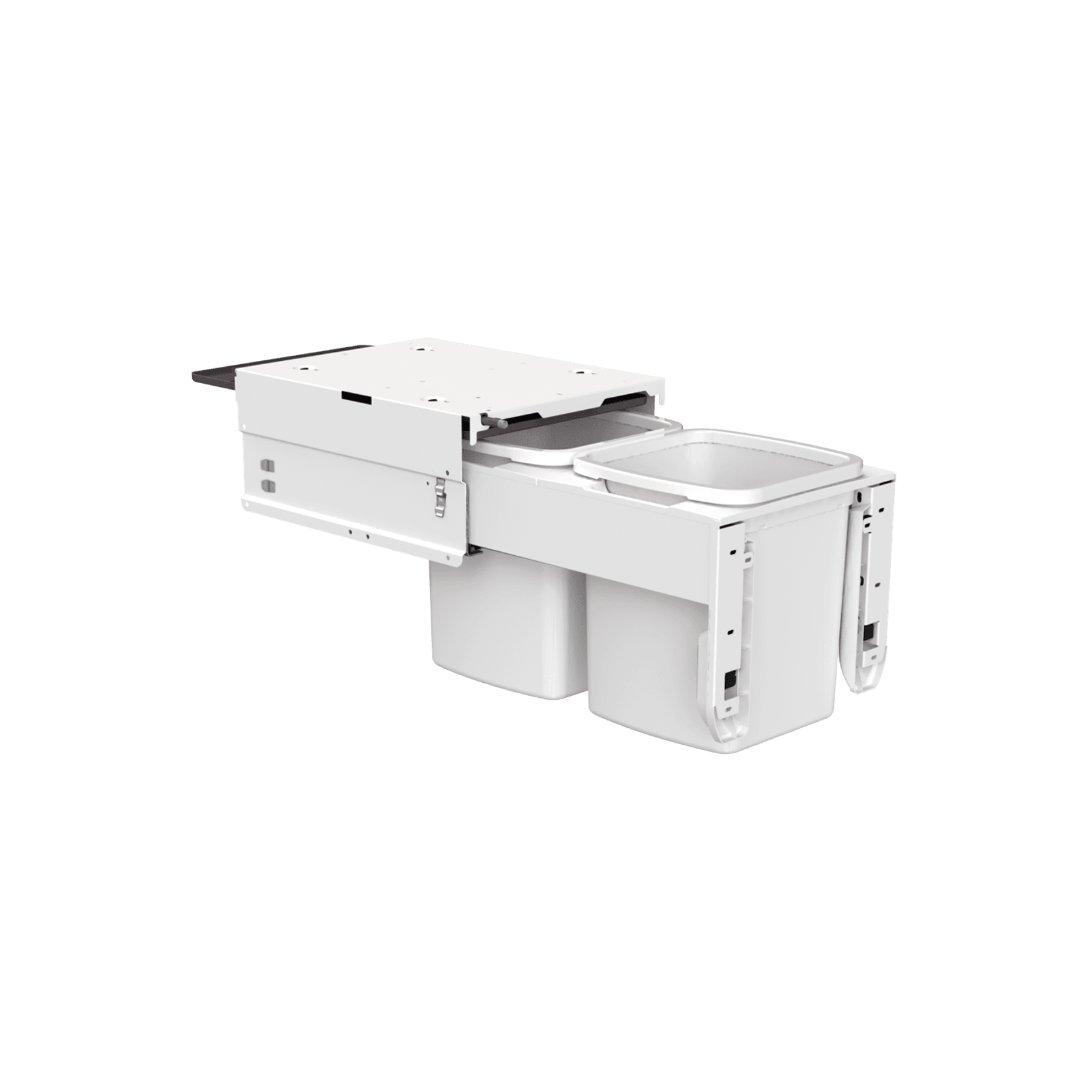 Concelo 2 x 13L Buckets | Door Pull | White gallery detail image