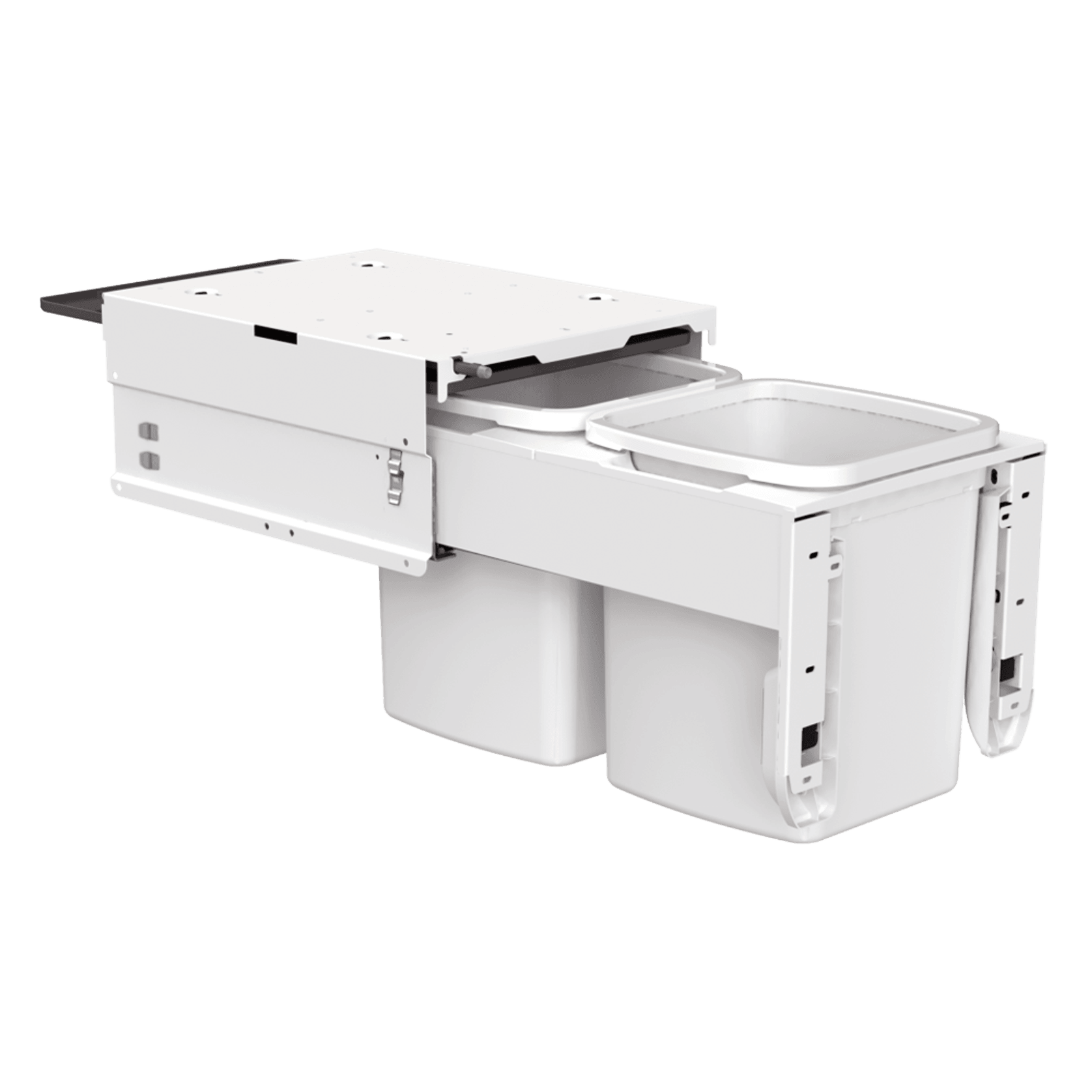 Concelo 2 x 13L Buckets | Door Pull | White gallery detail image