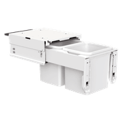 Concelo 2 x 15L Buckets | Door Pull | White gallery detail image