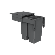 Concelo Waste Bin 2 x 35L Buckets | Door Pull gallery detail image