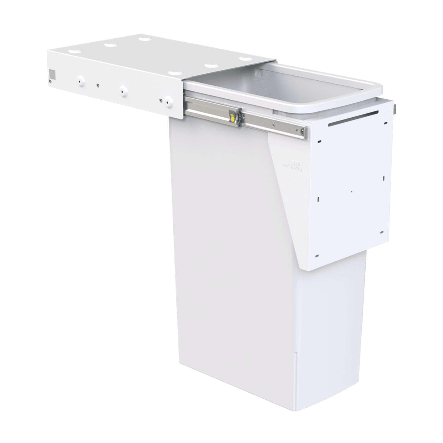 Hideaway Compact Bin 1 x 40L Bucket | Door Pull gallery detail image