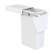 Hideaway Compact Bin 1 x 40L Bucket | Door Pull gallery detail image